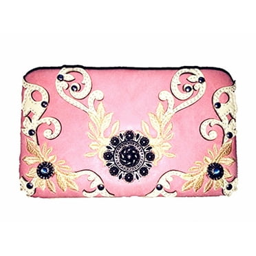 HOT PINK SEQUENCE RHINESTONE CROSS LOOK FLAT THICK WALLET BLING FASHION CLASP HOT PINK SEQUENCE RHINESTONE CROSS LOOK FLAT THICK WALLET BLING FASHION CLASP